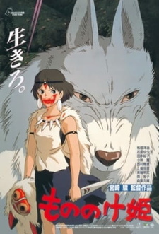 Постер к аниме фильму Принцесса Мононоке (1997)