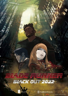 Постер к аниме фильму Бегущий по лезвию: Блэкаут 2022 (2017)