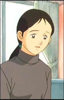 Аниме персонаж Рэйко / Reiko из аниме Momoko, Kaeru no Uta ga Kikoeru yo.