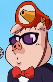 Аниме персонаж Мистер Свин / Shi-Buta из аниме Dr. Slump: Arale-chan