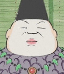 Аниме персонаж Правый министр Абэ / Abe no Udaijin из аниме Kaguya-hime no Monogatari
