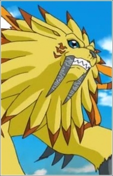 Аниме персонаж СаберЛеомон / SaberLeomon из аниме Digimon Savers