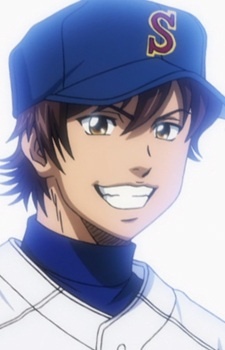 Аниме персонаж Фумия Кусуноки / Fumiya Kusunoki из аниме Diamond no Ace