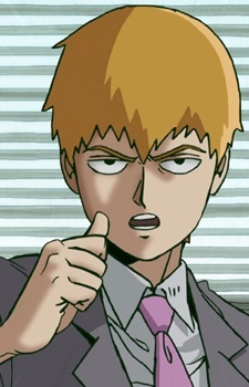 Аниме персонаж Аратака Рэйгэн / Arataka Reigen из аниме Mob Psycho 100