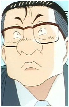 Аниме персонаж Секретарь городского управления Хагоромо / Chief Clerk Hagoromo из аниме Yawara!