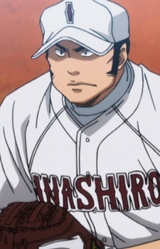 Аниме персонаж Рику Ямаока / Riku Yamaoka из аниме Diamond no Ace