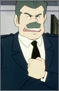 Аниме персонаж Суперинтендант Асано / Superintendent General Asano из аниме Lupin III: Part II