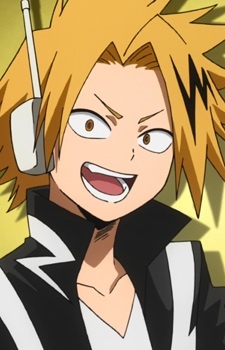 Аниме персонаж Дэнки Каминари / Denki Kaminari из аниме Boku no Hero Academia