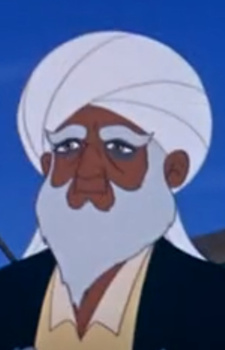 Аниме персонаж Капитан Хамди / Captain Hamdi из аниме Arabian Nights: Sindbad no Bouken