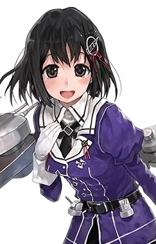 Аниме персонаж Хагуро / Haguro из аниме Kantai Collection: KanColle