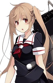 Аниме персонаж Мурасамэ / Murasame из аниме Kantai Collection: KanColle