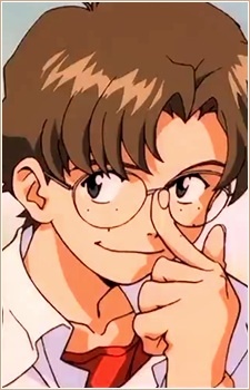 Аниме персонаж Кэнсукэ Аида / Kensuke Aida из аниме Neon Genesis Evangelion