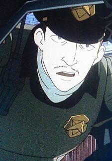 Аниме персонаж Охранник складского района / Warehouse District Guard из аниме Cowboy Bebop: Tengoku no Tobira