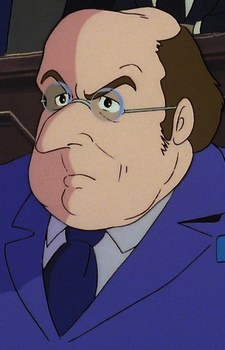 Аниме персонаж Французский делегат / French Delegate из аниме Lupin III: Cagliostro no Shiro