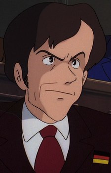 Аниме персонаж Немецкий делегат / German Delegate из аниме Lupin III: Cagliostro no Shiro