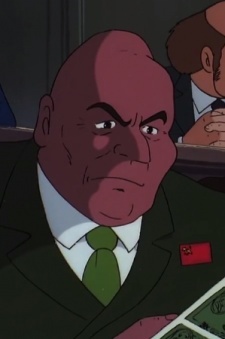 Аниме персонаж Советский делегат / Soviet Delegate из аниме Lupin III: Cagliostro no Shiro