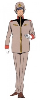 Аниме персонаж Рид / Reed из аниме Mobile Suit Gundam