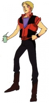 Аниме персонаж Торрес / Torres из аниме Mobile Suit Zeta Gundam