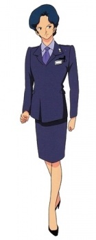 Аниме персонаж Хильда Бидан / Hilda Bidan из аниме Mobile Suit Zeta Gundam