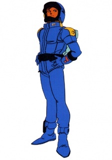 Аниме персонаж Дункель Купер / Dunkel Cooper из аниме Mobile Suit Zeta Gundam