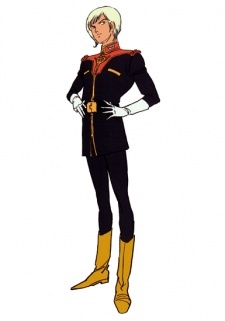 Аниме персонаж Гэйтс Капа / Gates Capa из аниме Mobile Suit Zeta Gundam