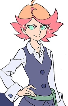 Аниме персонаж Аманда О'Нилл / Amanda O'Neill из аниме Little Witch Academia: Mahoujikake no Parade