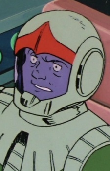 Аниме персонаж Слендер / Slender из аниме Mobile Suit Gundam
