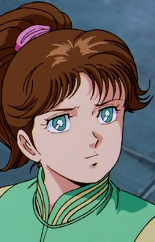 Аниме персонаж Reese Arno из аниме Mobile Suit Gundam F91