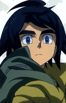 Аниме персонаж Миказуки Авгус / Mikazuki Augus из аниме Mobile Suit Gundam: Iron-Blooded Orphans