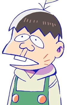 Аниме персонаж Хатабо / Hatabou из аниме Osomatsu-kun