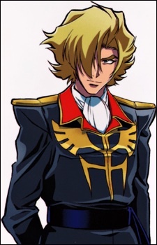 Аниме персонаж Гиниас Сахалин / Ginias Sahalin из аниме Mobile Suit Gundam: The 08th MS Team