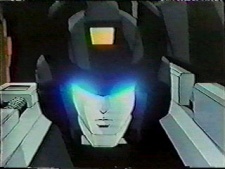 Аниме персонаж God Bomber из аниме Transformers: Choujin Master Force