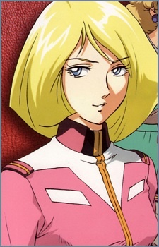 Аниме персонаж Сайла Масс / Sayla Mass из аниме Mobile Suit Gundam
