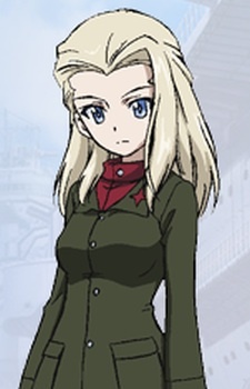 Аниме персонаж Клара / Klara из аниме Girls & Panzer Movie
