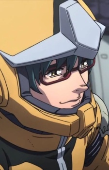 Аниме персонаж Корнелиус Кака / Cornelius Kaka из аниме Mobile Suit Gundam Thunderbolt