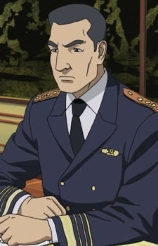 Аниме персонаж Командир береговой охраны Японии / Commandant of Japan Coast Guard из аниме Koukaku Kidoutai: Stand Alone Complex 2nd GIG
