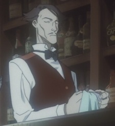 Аниме персонаж Бармен 1 / Bartender A из аниме Cowboy Bebop