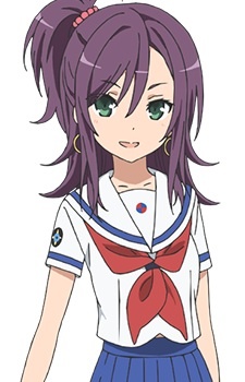Аниме персонаж Сатоко Кацута / Satoko Katsuta из аниме High School Fleet