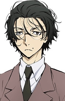 Аниме персонаж Анго Сакагути / Ango Sakaguchi из аниме Bungou Stray Dogs 2nd Season