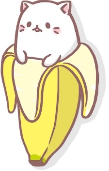 Аниме персонаж Бананя / Bananya из аниме Bananya