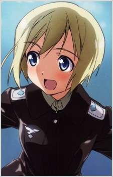 Аниме персонаж Эрика Хартманн / Erica Hartmann из аниме Strike Witches OVA