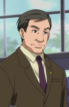 Аниме персонаж Министр обороны / Defense Minister из аниме Active Raid: Kidou Kyoushuushitsu Dai Hachi Gakari