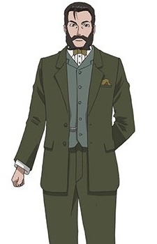 Аниме персонаж Грейам Белл / Graham Bell из аниме Time Travel Shoujo: Mari Waka to 8-nin no Kagakusha-tachi