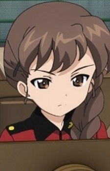 Аниме персонаж Рукурири / Rukuriri из аниме Girls & Panzer