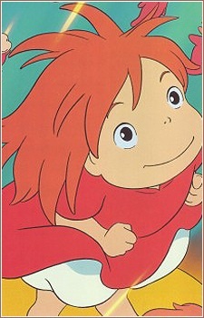 Аниме персонаж Поньо / Ponyo из аниме Gake no Ue no Ponyo