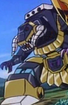 Аниме персонаж Trypticon из аниме Transformers Zone