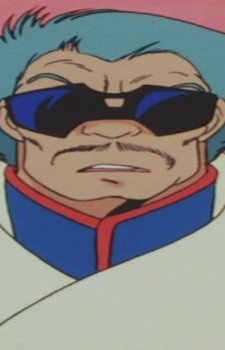 Аниме персонаж Полковник Сантос / Colonel Santos из аниме Dirty Pair OVA