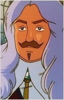 Аниме персонаж Людовик XIII / Louis XIII из аниме Tekkamen wo Oe: "d'Artagnan Monogatari" yori