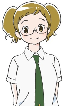 Аниме персонаж Шизуку Добаши / Shizuku Dobashi из аниме Kimi no Koe wo Todoketai