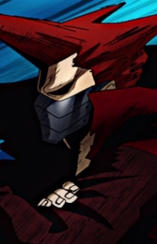Аниме персонаж Багровый Бунтарь / Crimson Riot из аниме Boku no Hero Academia 2nd Season